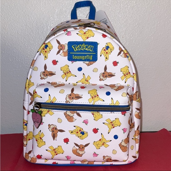 Exclusive Loungefly Pokemon Eevee and Pikachu Fruit and Berries